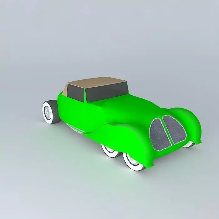 Hot Rod Free 3D model_0