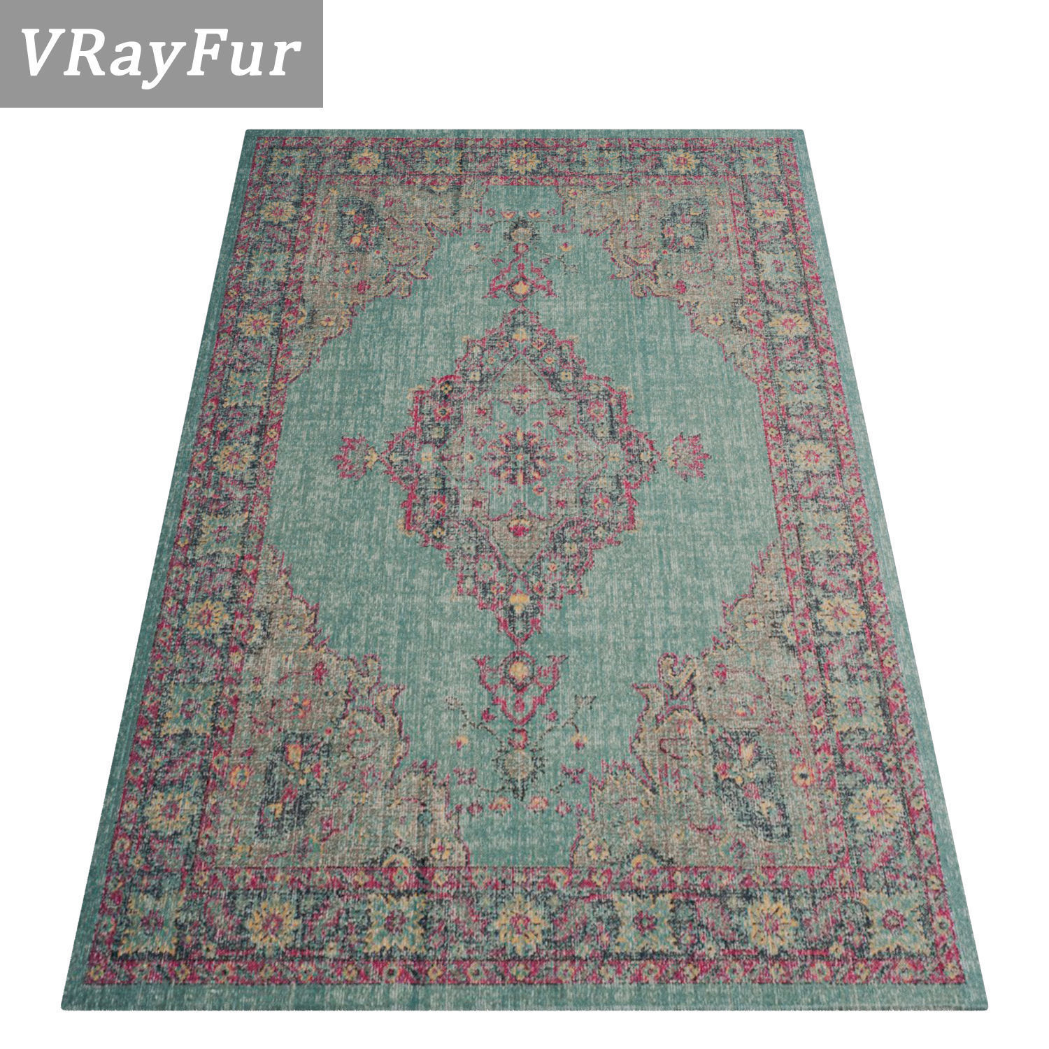 Rug Set 27 3D model_2