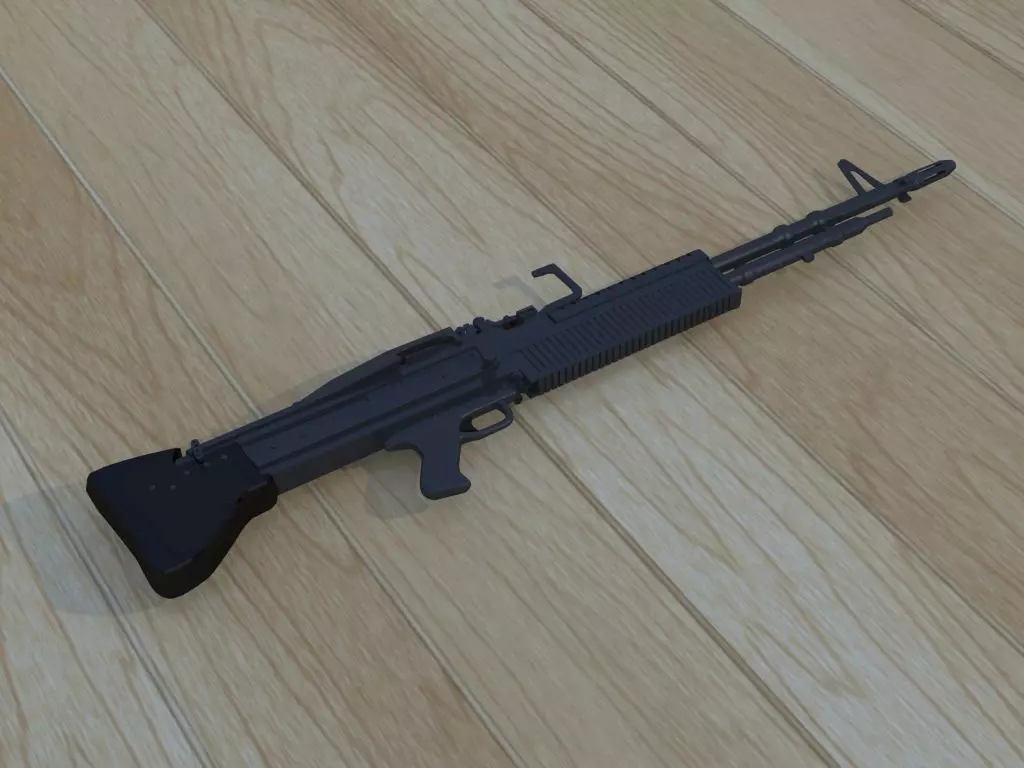 M60 Gun 3D model | CGTrader