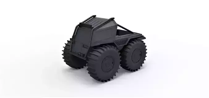 SHERP pickup Scale 1 to 24 3D print model