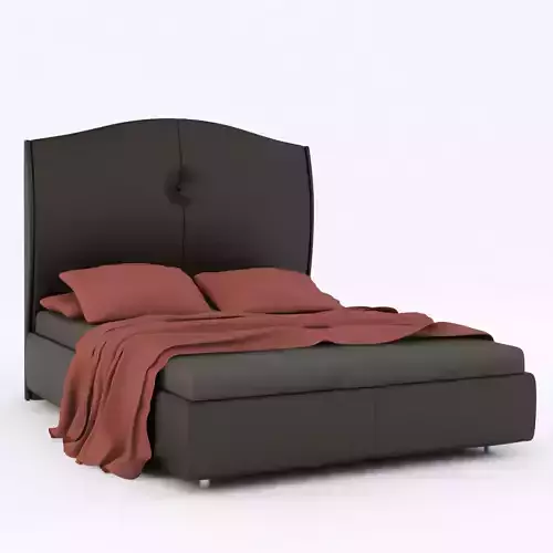 Cattelan Italia Noir Accademia letto bed