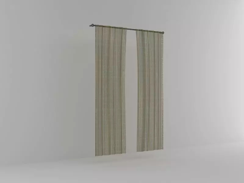 Perde Curtain Free 3D model