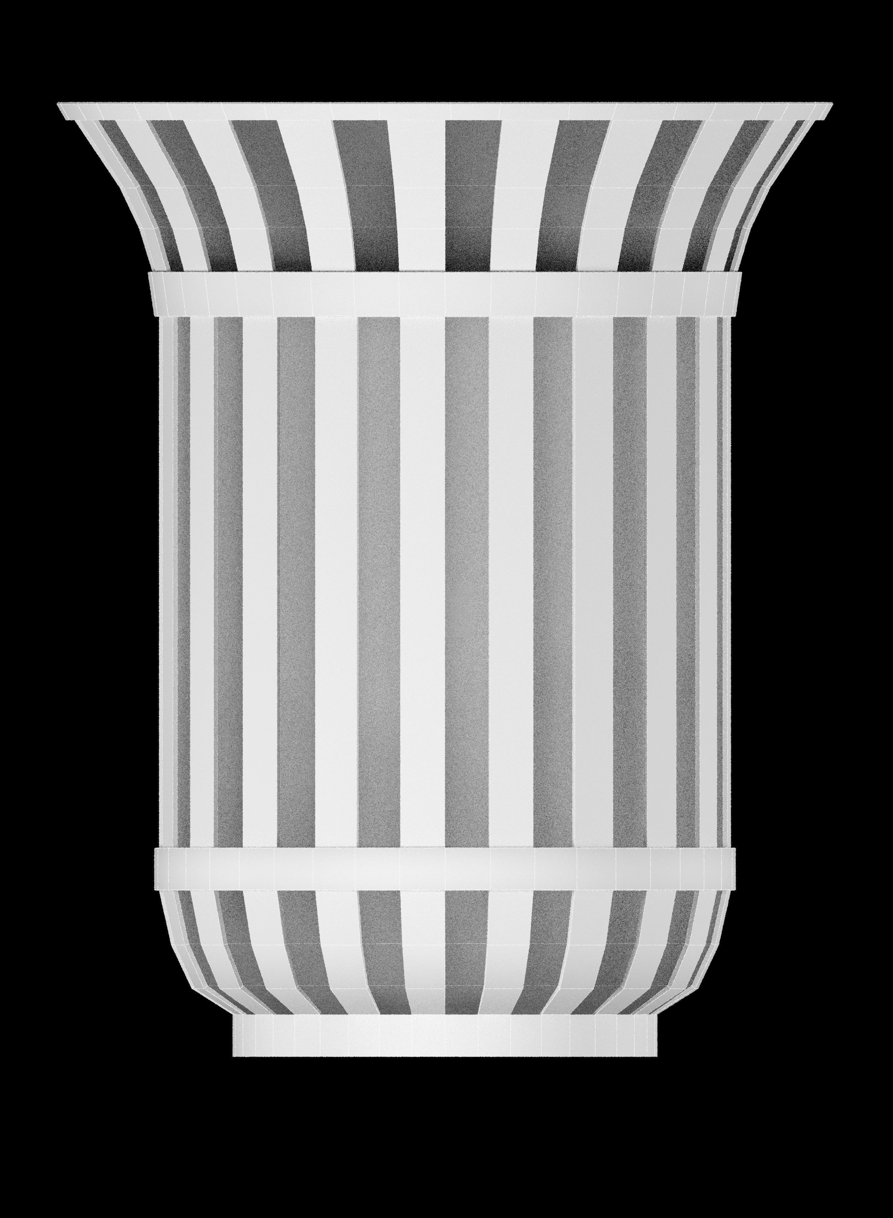Trash can Low-poly 3D model_24