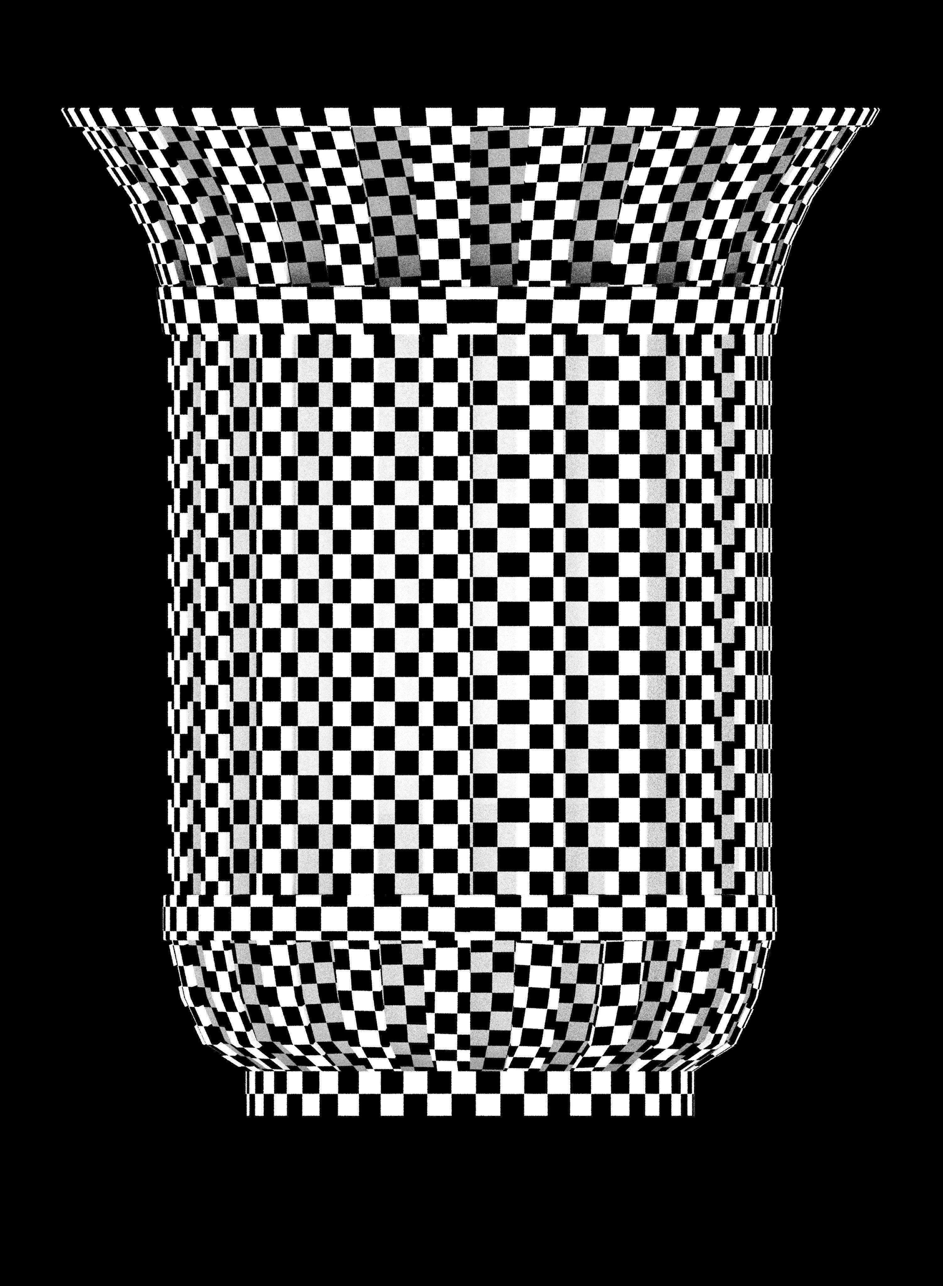 Trash can Low-poly 3D model_18