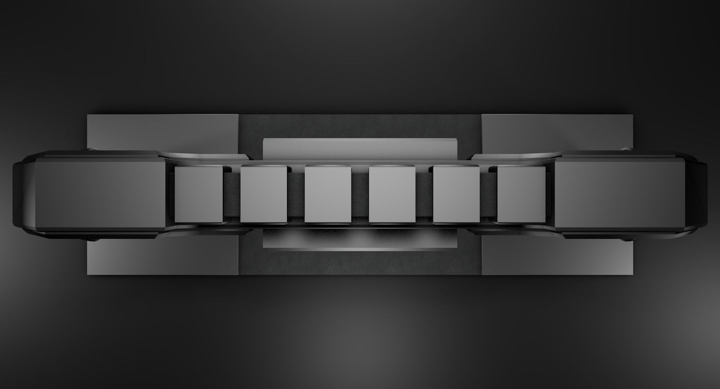 Sci Fi Door 3D model_3