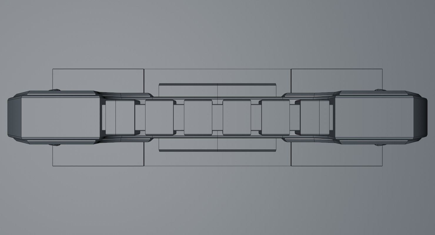 Sci Fi Door 3D model_15