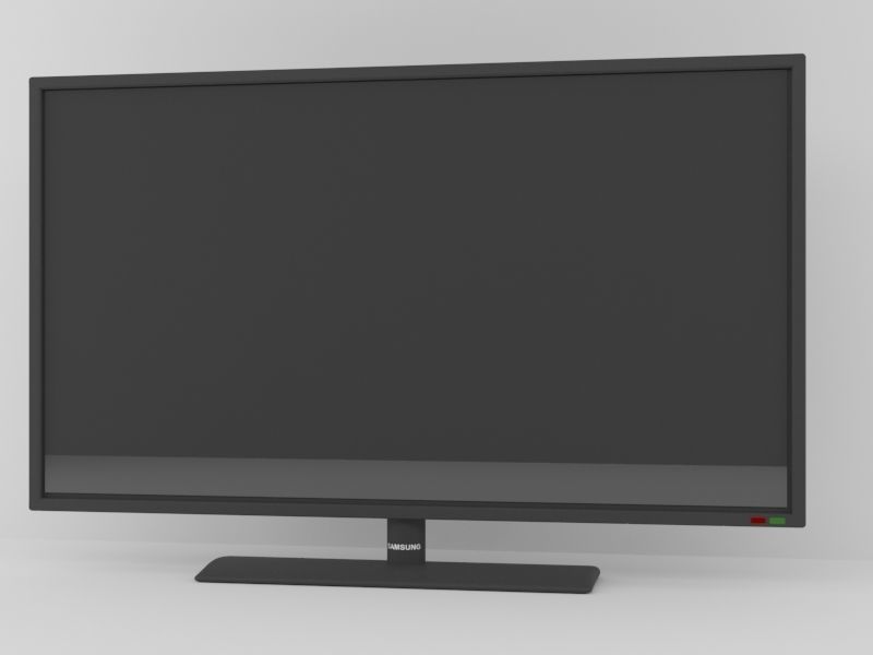 Television tv screen Free 3D model_3