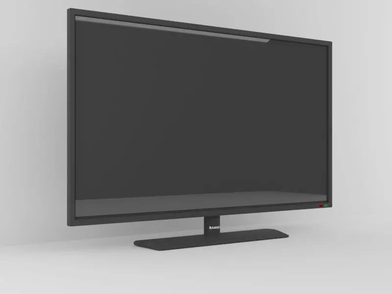 Television tv screen Free 3D model_0