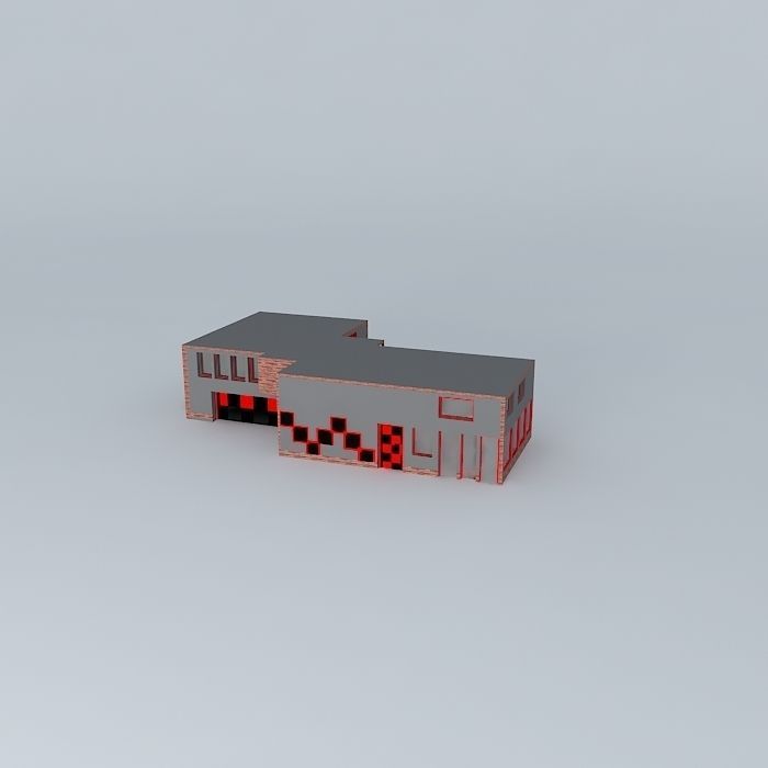House Free 3D model_1