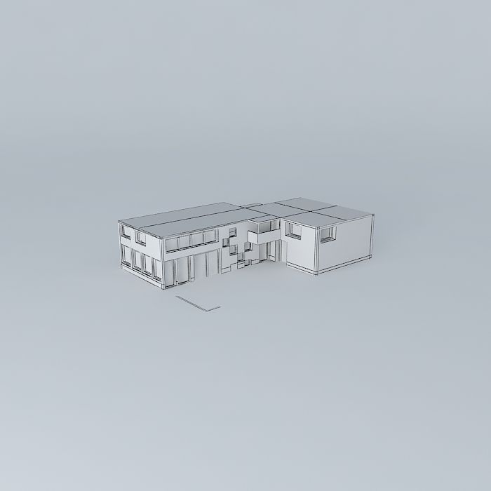 House Free 3D model_3