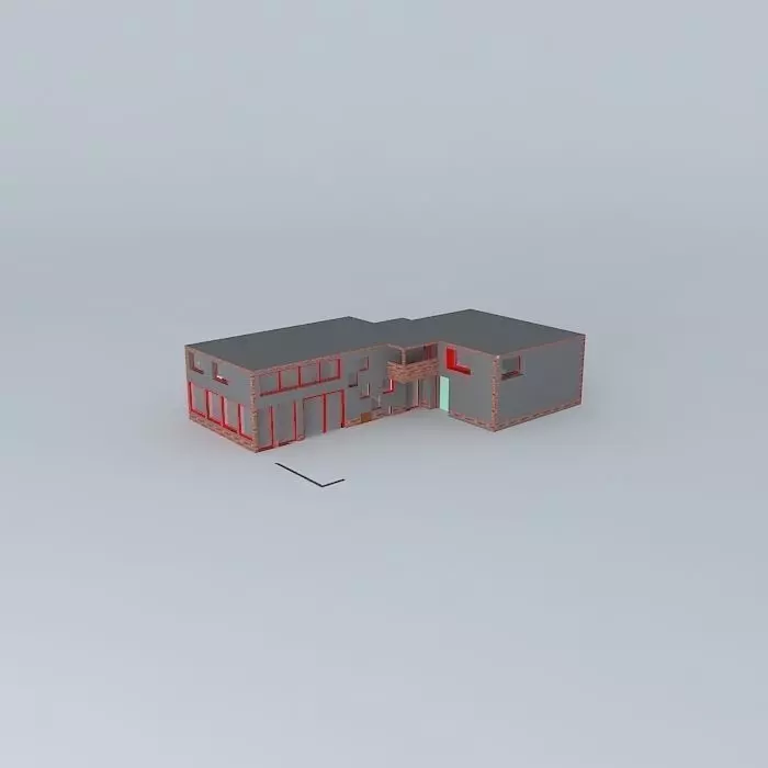 House Free 3D model_0