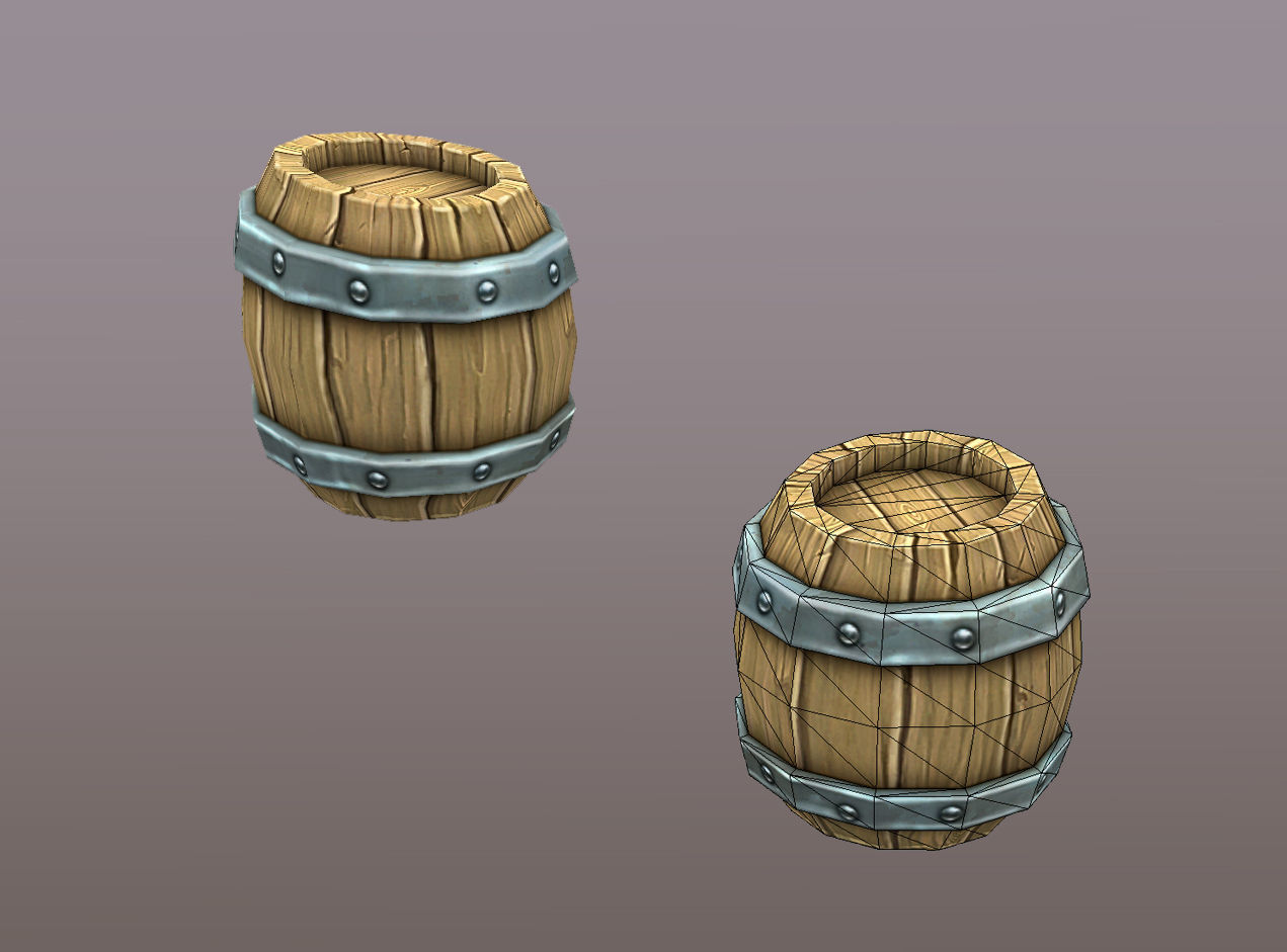PirateCollection Items Low-poly 3D model_7