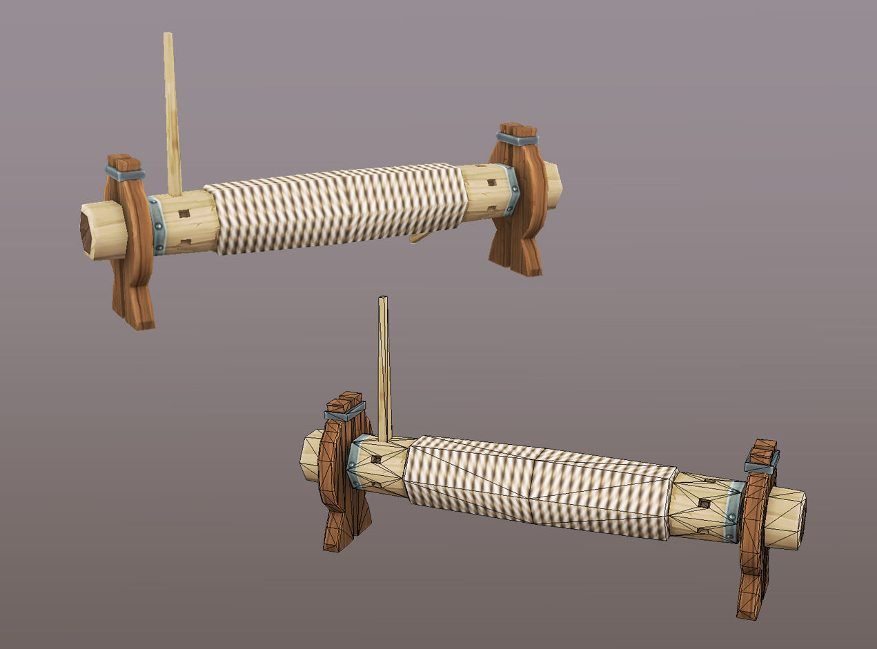 PirateCollection Items Low-poly 3D model_5