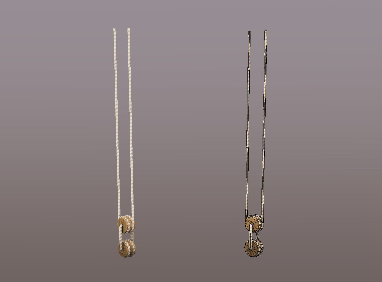 PirateCollection Items Low-poly 3D model_4