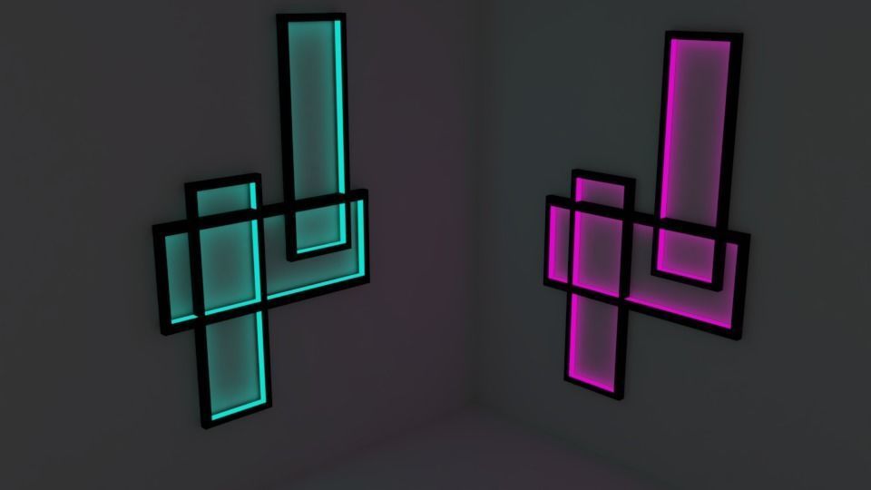 Wall Lamp Free 3D model_2