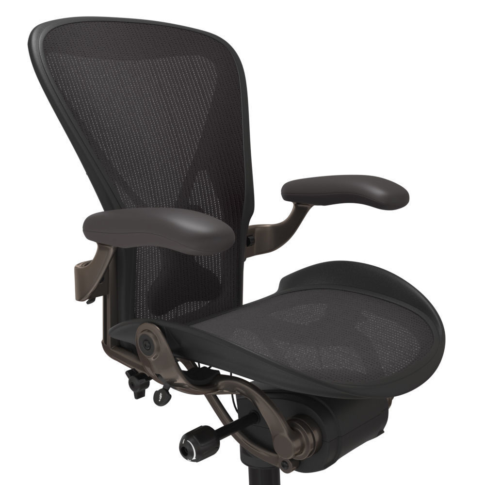 Herman Miller Aeron Stool 3D model_10