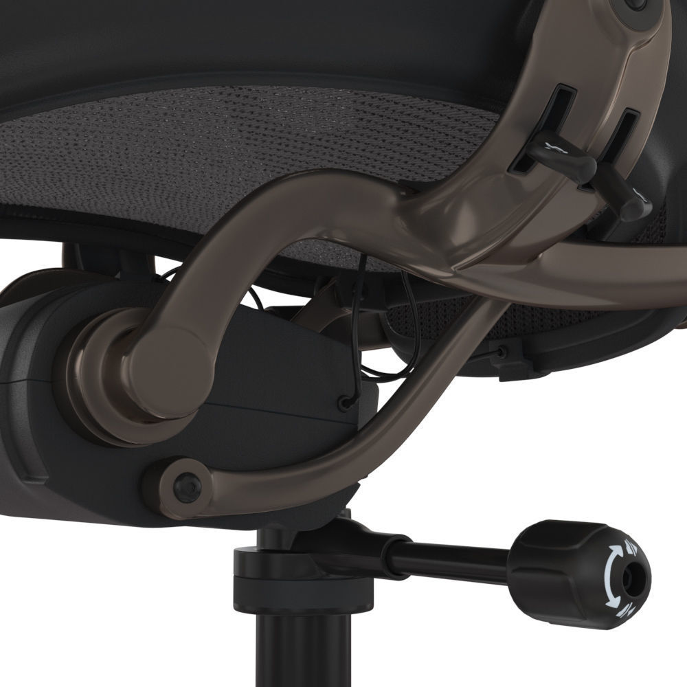 Herman Miller Aeron Stool 3D model_14