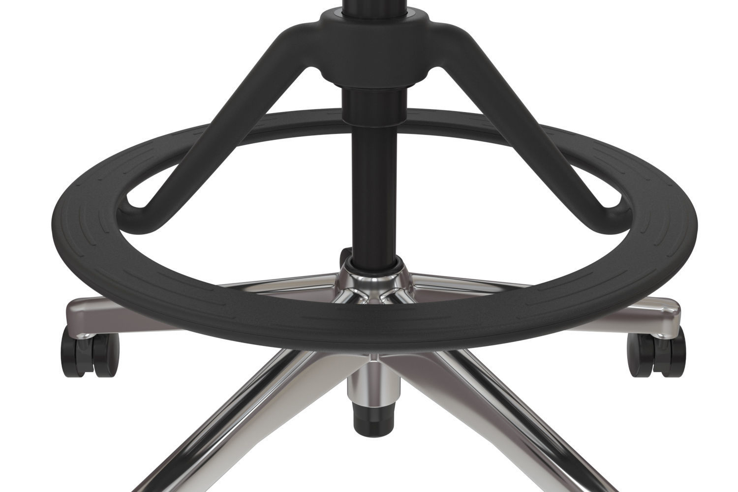 Herman Miller Aeron Stool 3D model_3