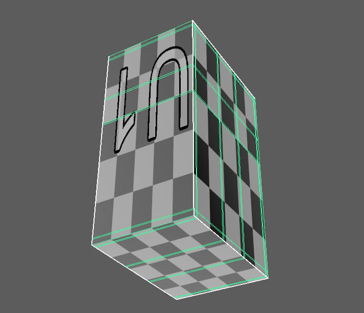 Rusty control box Low-poly 3D model_7