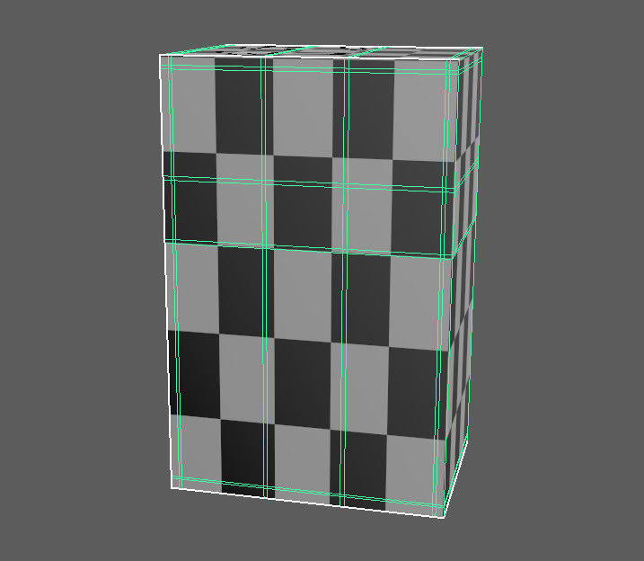 Rusty control box Low-poly 3D model_6