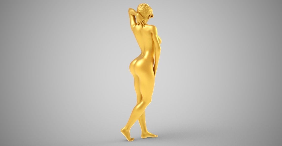 Art Pose 2 3D print model_10