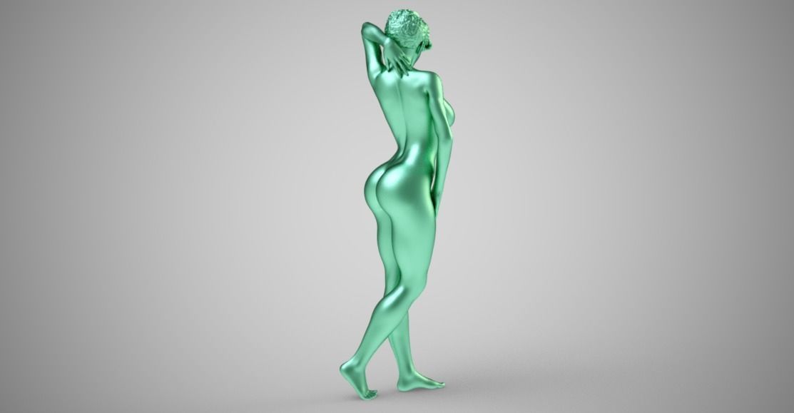 Art Pose 2 3D print model_9