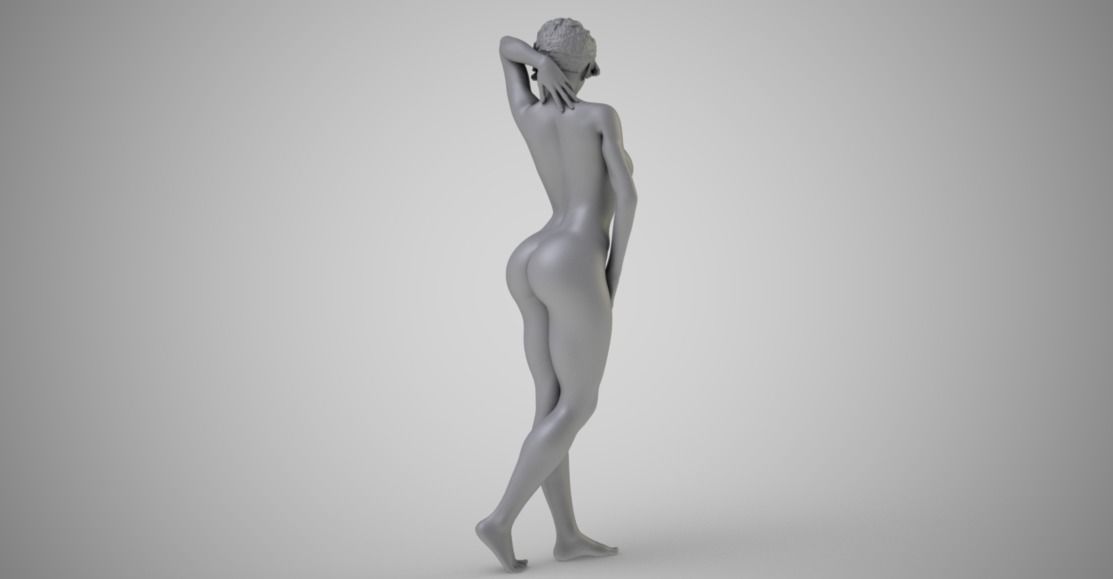 Art Pose 2 3D print model_2