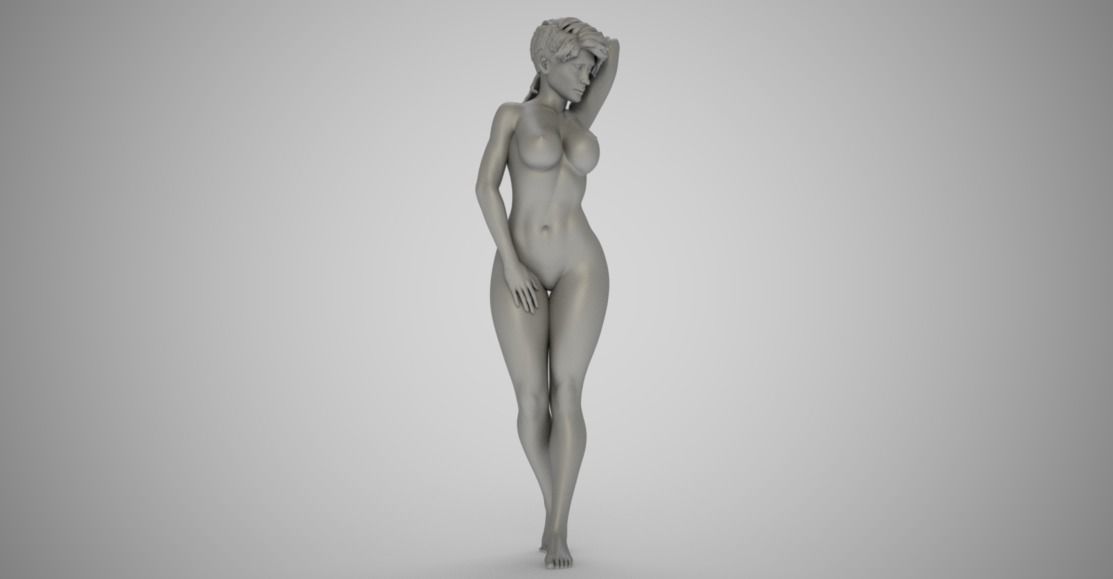 Art Pose 2 3D print model_5