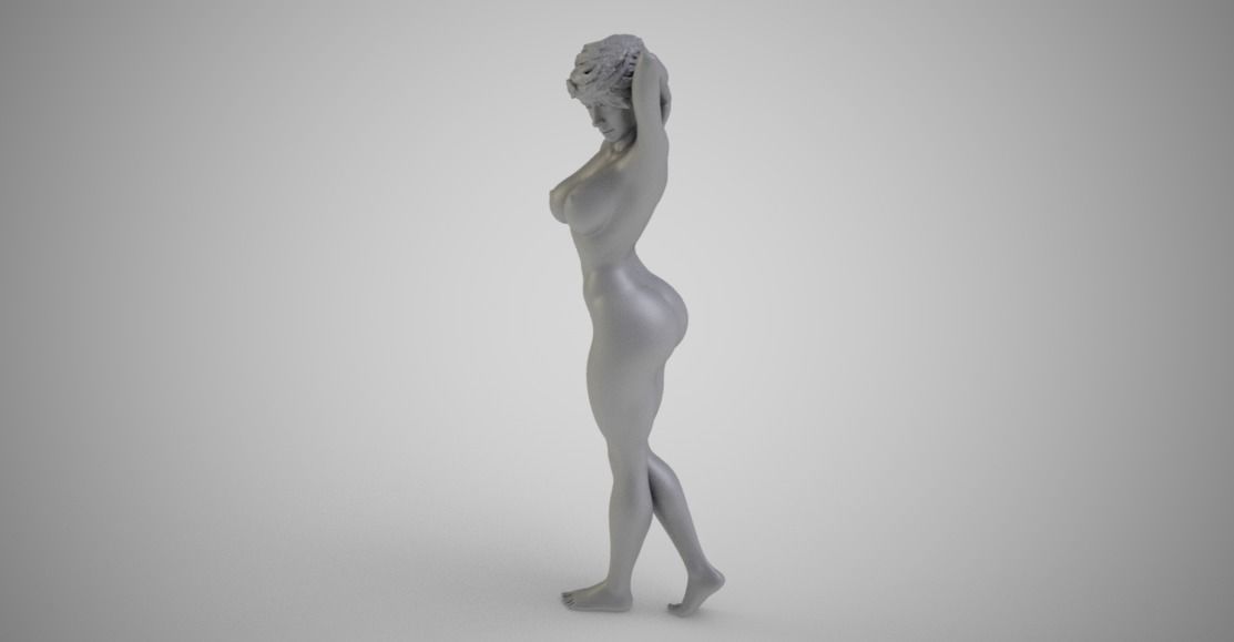 Art Pose 2 3D print model_3