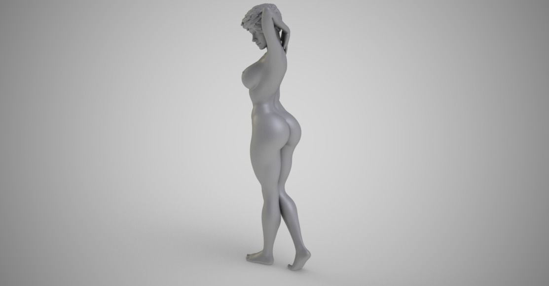 Art Pose 2 3D print model_4