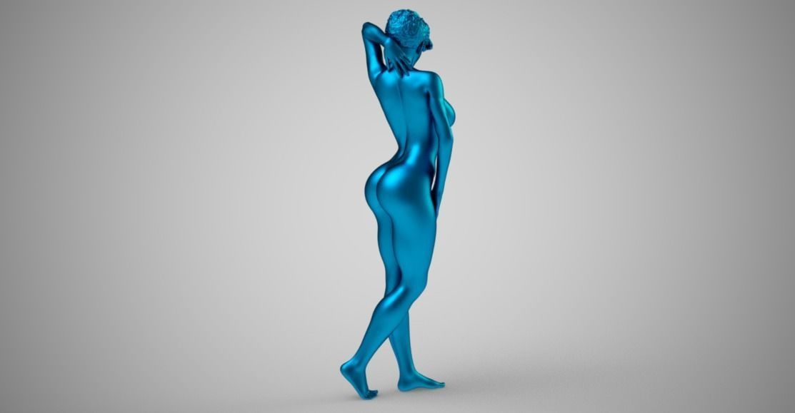 Art Pose 2 3D print model_8