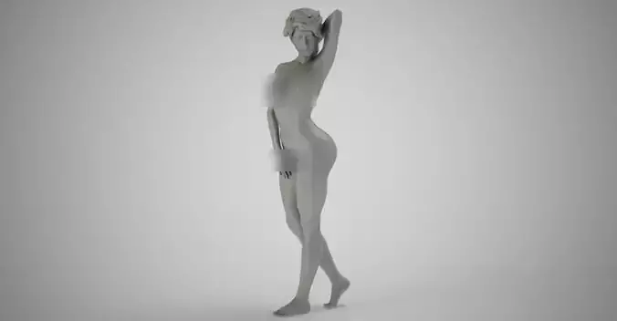Art Pose 2 3D print model
