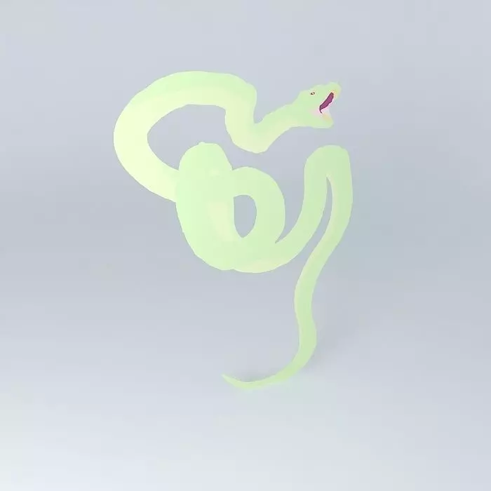 Snake (face me) Free 3D model