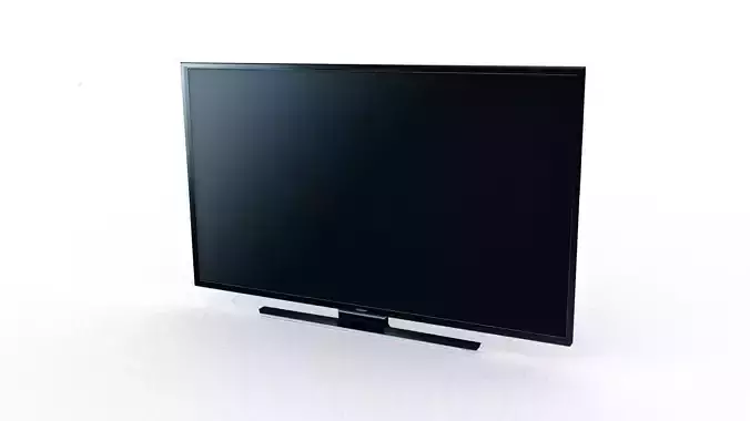 LED low poly 3d samsung smart tv