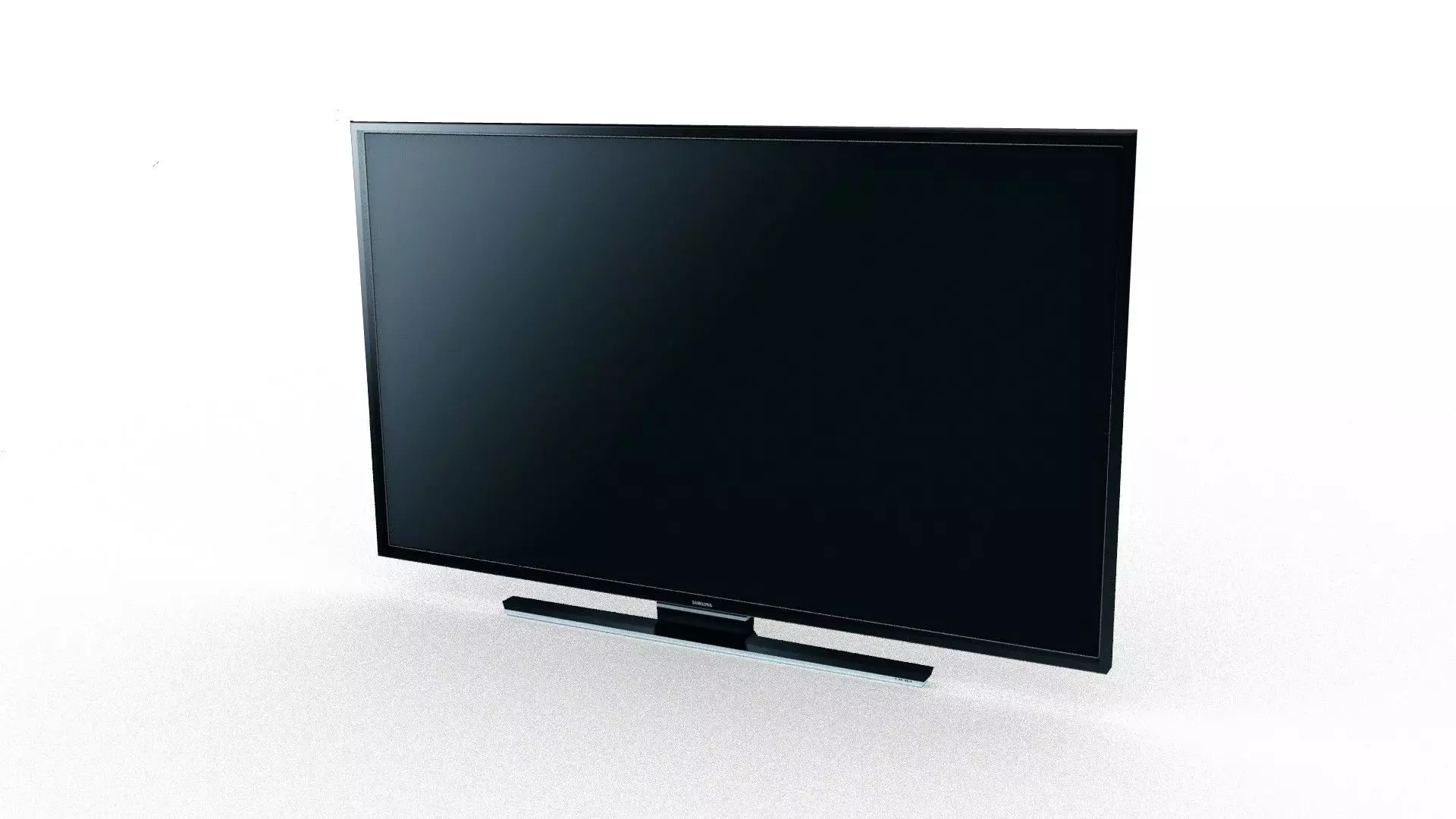 LED low poly 3d samsung smart tv Low-poly 3D model_0