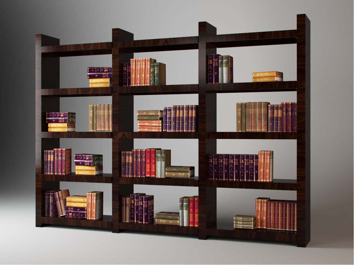 Mobilidea Outline Bookcase 3D model