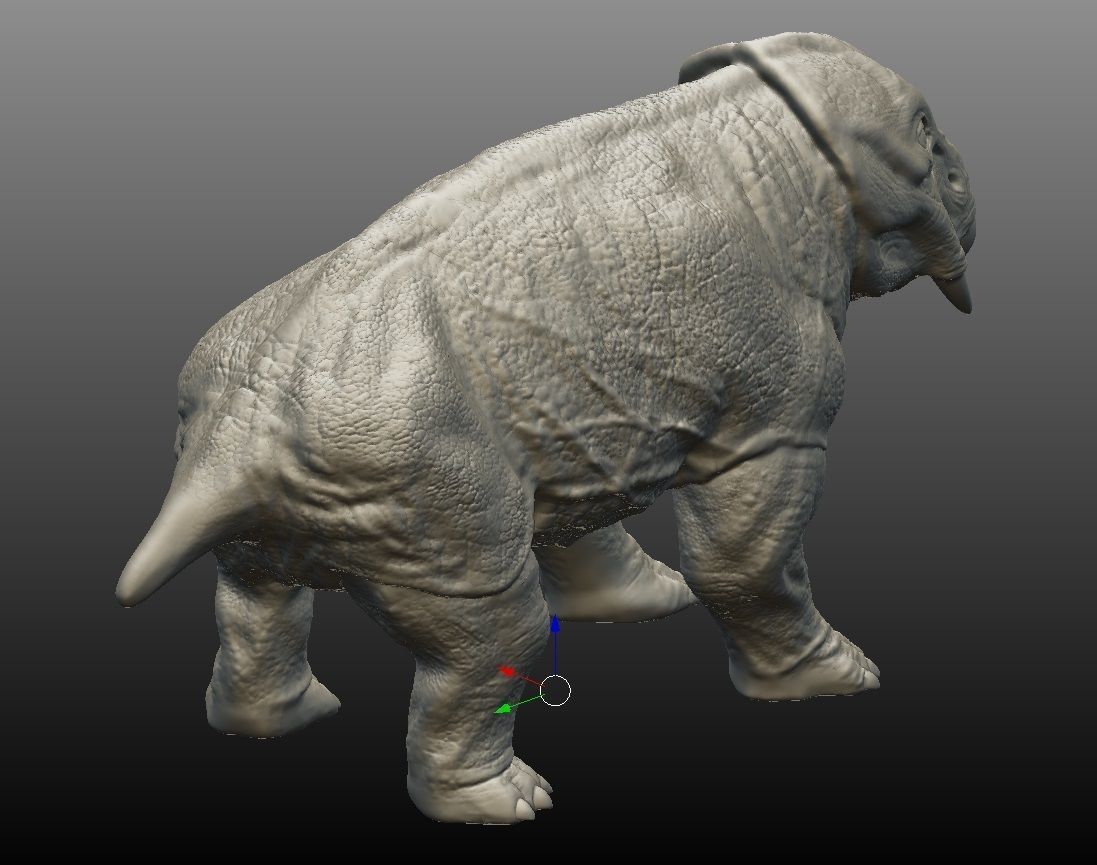 Placerias for 3D printing 3D print model_4