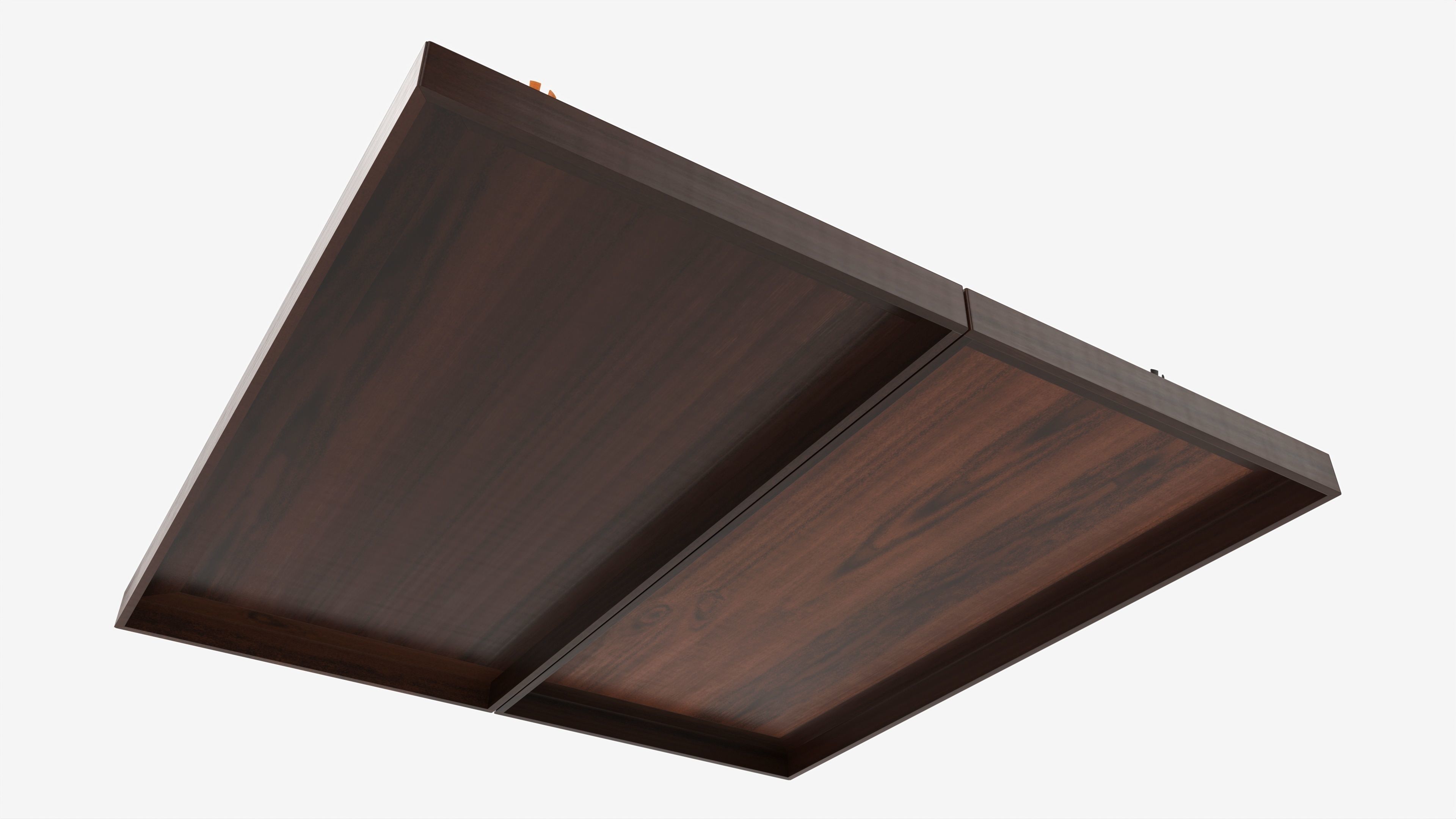 Chessboard game pieces 3D model_4