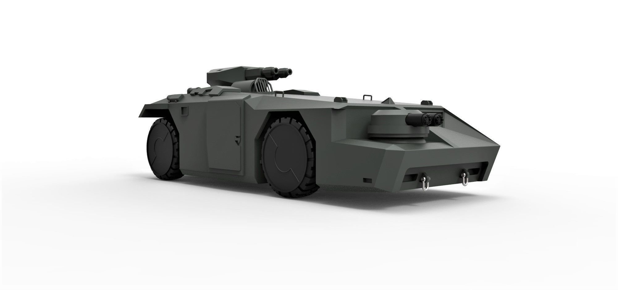 M577 carrier from Aliens Scale 1 to 32 3D print model_8