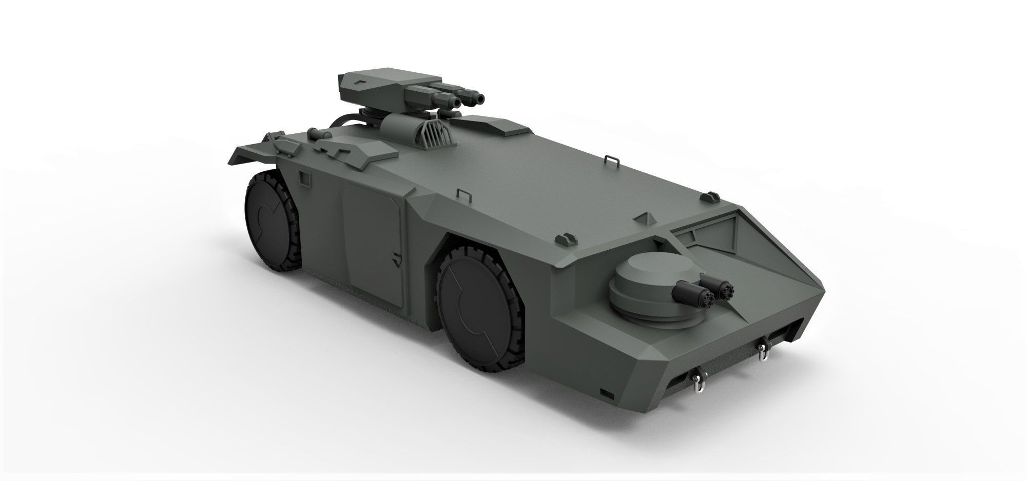 M577 carrier from Aliens Scale 1 to 32 3D print model_7