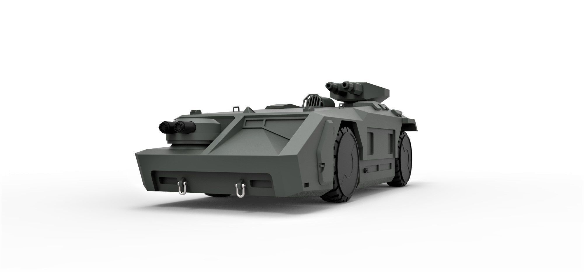 M577 carrier from Aliens Scale 1 to 32 3D print model_4