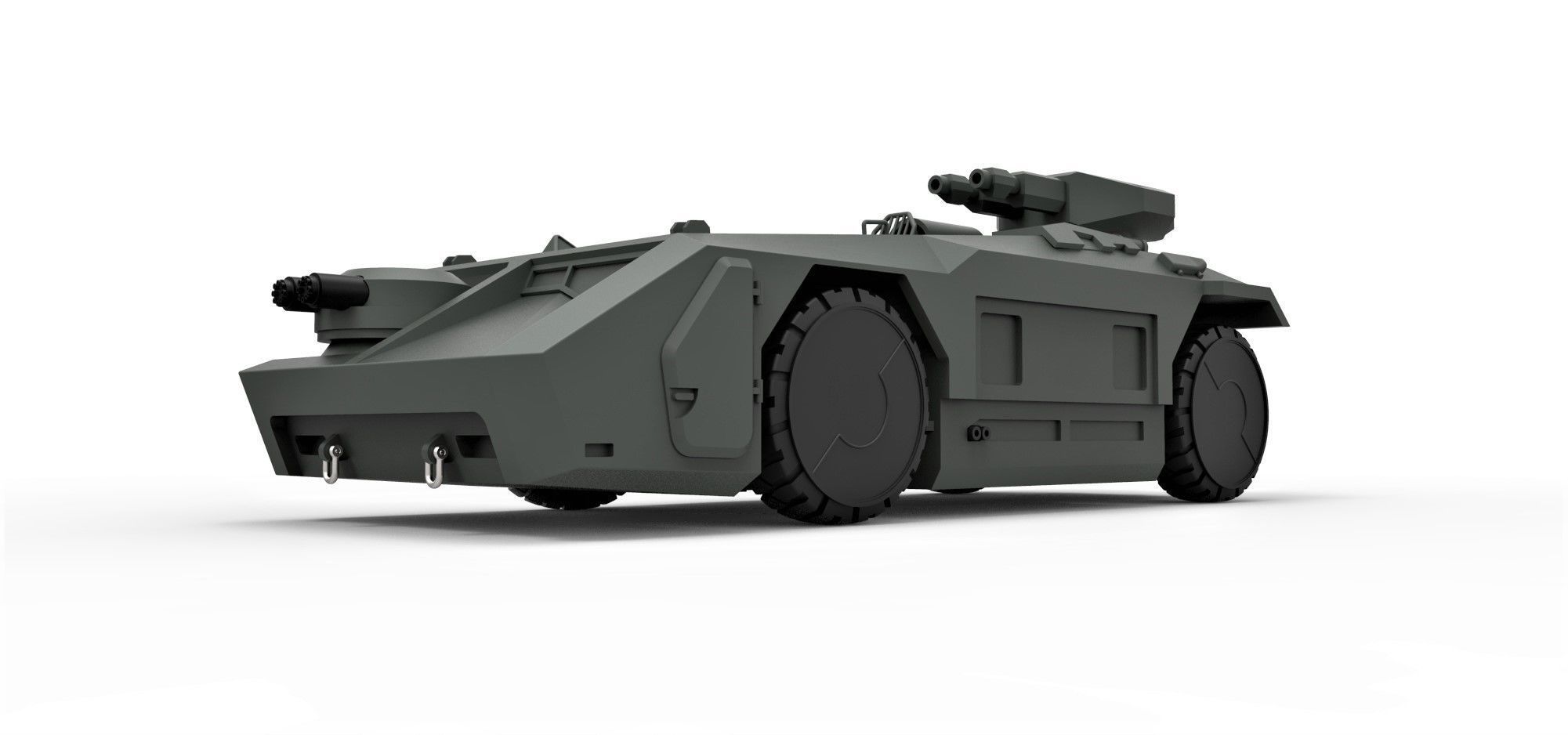 M577 carrier from Aliens Scale 1 to 32 3D print model_2