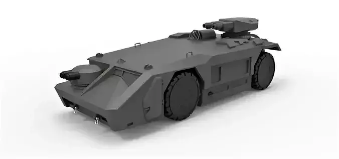 M577 carrier from Aliens Scale 1 to 32 3D print model