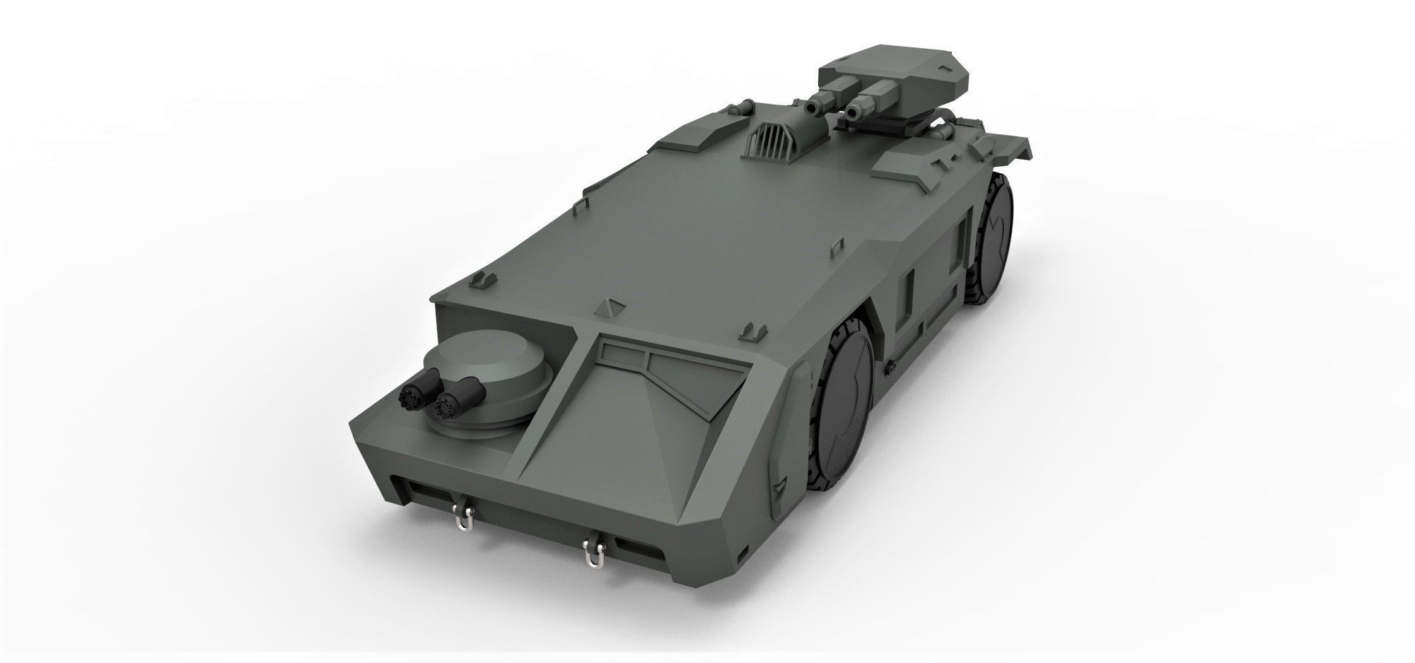 M577 carrier from Aliens Scale 1 to 32 3D print model_3