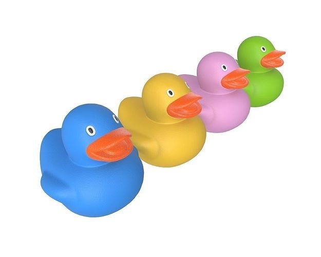 Duck toy 3D model