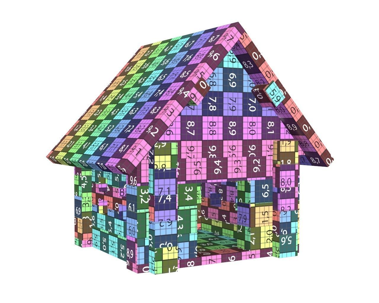 House wooden 1 3D model_5