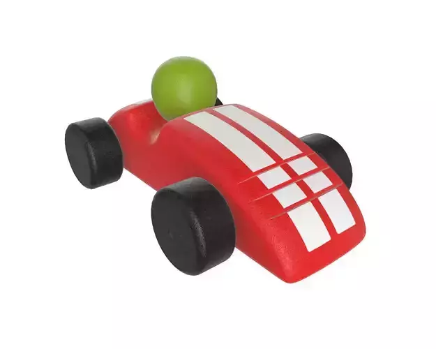 Race car plastic 3D model