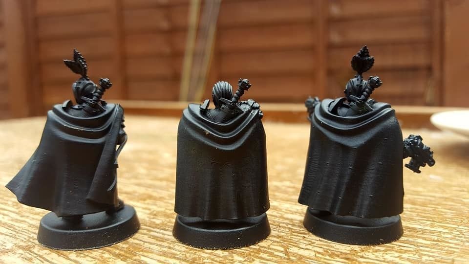 Feudal Guard Male Higher Officers 3D print model_6