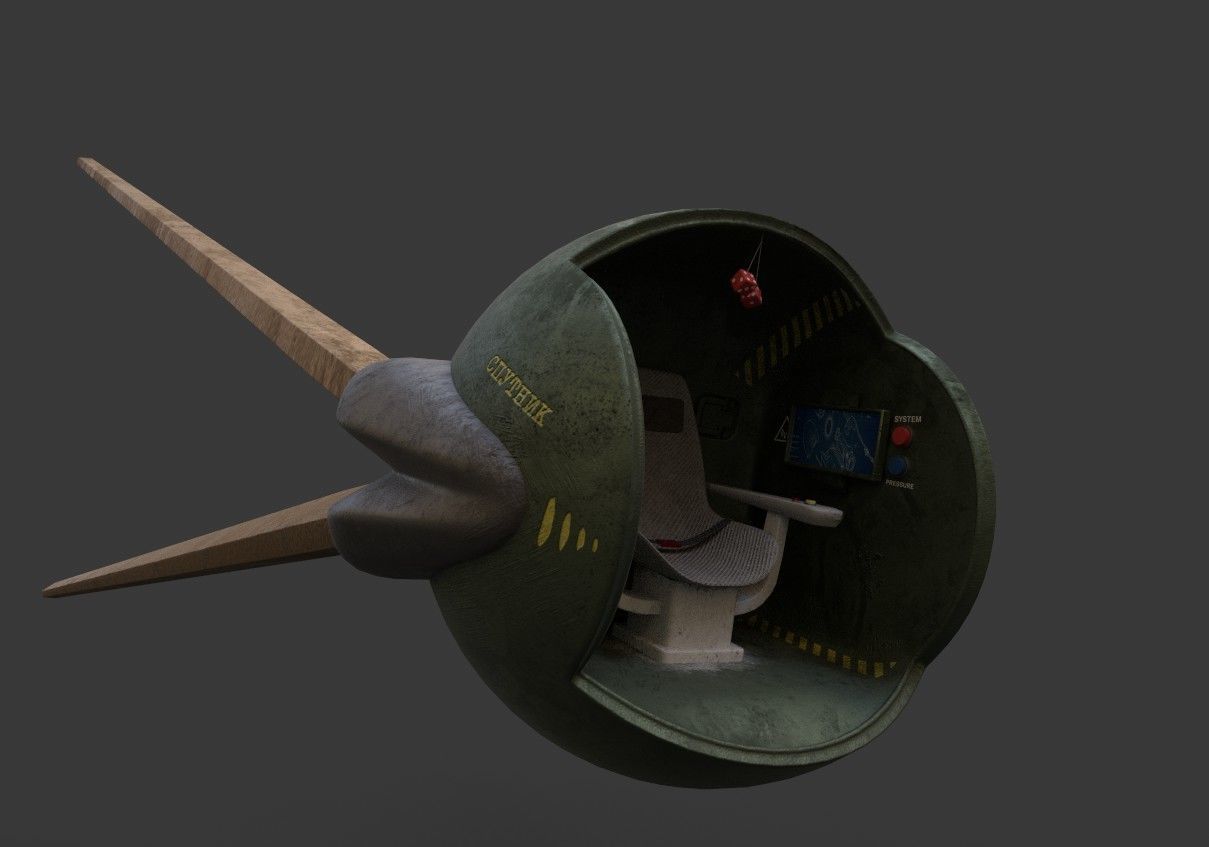 Sputnik 2020 Low-poly 3D model_7