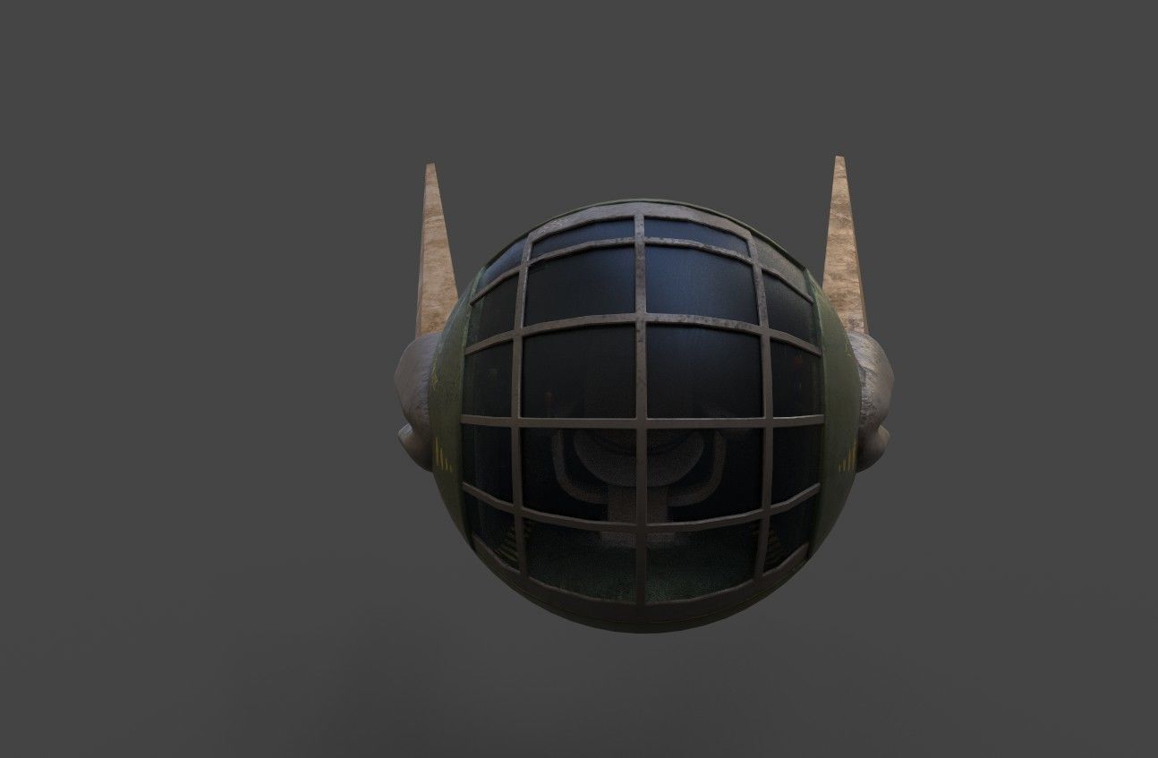 Sputnik 2020 Low-poly 3D model_13